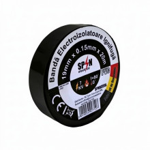 Banda Izolier Ignifuga 19X0.15mm 20M Neagra