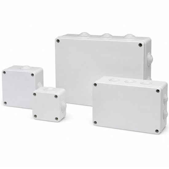 Doza Legatura Montaj Aplicat 100X100X70mm, IP 55 Doza Legatura Montaj Aplicat 100X100X70mm, IP 55
