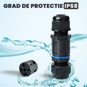 CONECTOR I 3 PINI IP68