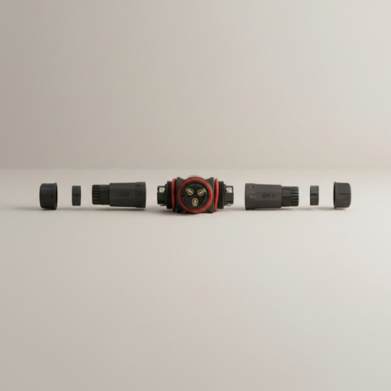 CONECTOR T 3 PINI IP68