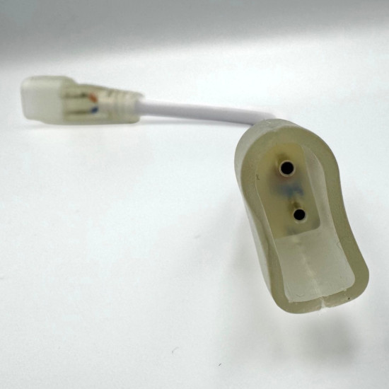 CONECTOR CABLU CONECTOR NEON FLEX PT 8X16MM 6MM PIN 23CM