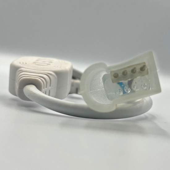 ALIMENTATOR NEON FLEX CU STECHER 220V 14X23MM 9MM PIN