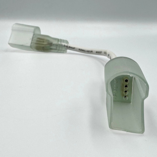 CONECTOR CABLU CONECTOR PT. NEON FLEX RGB 220V,2835, 12MM, 240X28X15MM