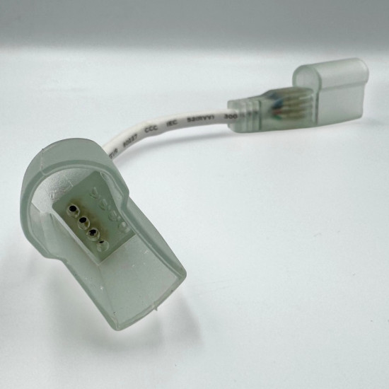 CONECTOR CABLU CONECTOR PT. NEON FLEX RGB 220V,2835, 12MM, 240X28X15MM