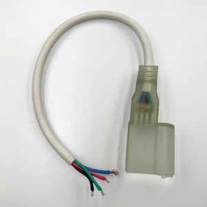 CABLU ALIMENTARE PT. NEON FLEX 12V 5050 PINI 12 MM 230X28X15MM