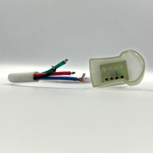 CABLU ALIMENTARE PT. NEON FLEX 12V 5050 PINI 12 MM 230X28X15MM