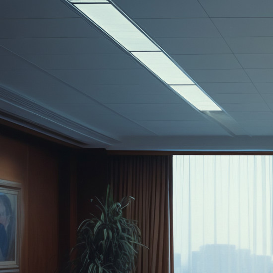 Panou Led 295x1195 cu Rama alba, 36W, 6400K, lumina rece