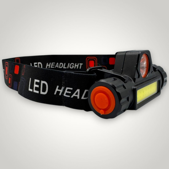 Lanterna led de cap cu acumulator 3W cu incarcare USB