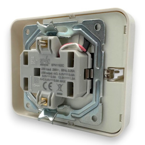 PRIZA DUBLA USB A - C 18W