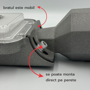 Corp Led Smd Stradal Reglabil 50W/6500K/6000LM