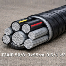 Cablu de energie torsanat complex T2XIR 50/8+3x95RM 0.6/1 KV