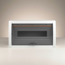 CUTIE SIGURANTE 18P IP40 USA TRANSPARENTA - montaj aplicat VIKO