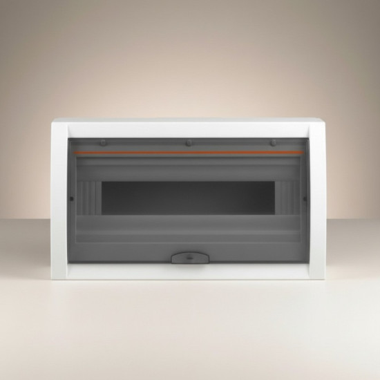 CUTIE SIGURANTE 18P IP40 USA TRANSPARENTA - montaj aplicat VIKO