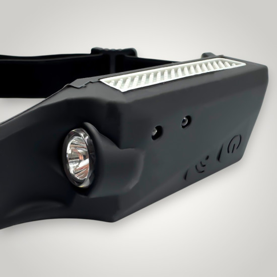 Lanterna led de cap cu acumulator 3W cuincarcare USB