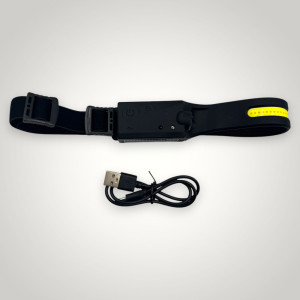 Lanterna led de cap cu acumulator 3W cuincarcare USB