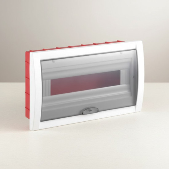 CUTIE SIGURANTE 18P IP40 USA TRANSPARENTA - montaj ingropat VIKO