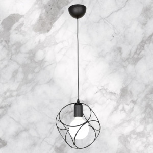 LUSTRA SELANIK NEGRU 1XE27 60W