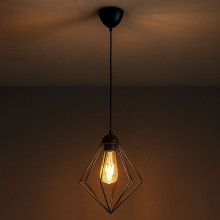 LUSTRA LINA NEGRU 1XE27 60W