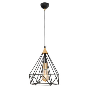 LUSTRA SUDE NEGRU 1XE27 60W