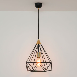 LUSTRA SUDE NEGRU 1XE27 60W