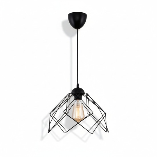 LUSTRA KONTES NEGRU 1XE27 60W