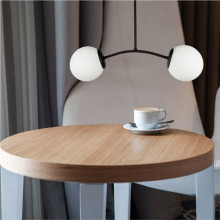 CANDELABRU MARLA NEGRU 2XE27 60W