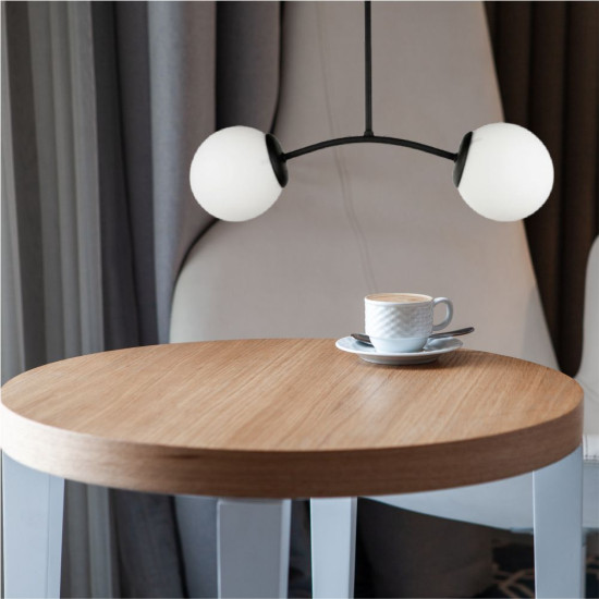 CANDELABRU MARLA NEGRU 2XE27 60W