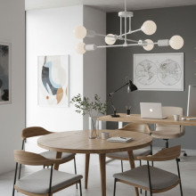 LUSTRA ASTRA ALBA 6XE27 42W 700X200mm