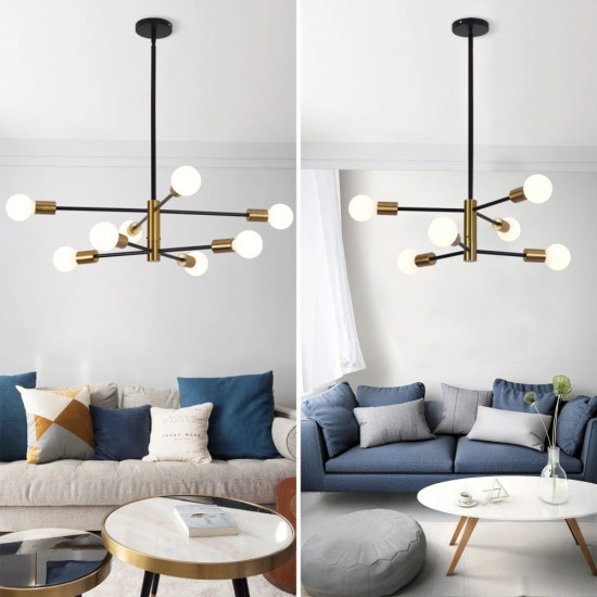 LUSTRA TAMIAS AURIU 6XE27 42W 720X620mm