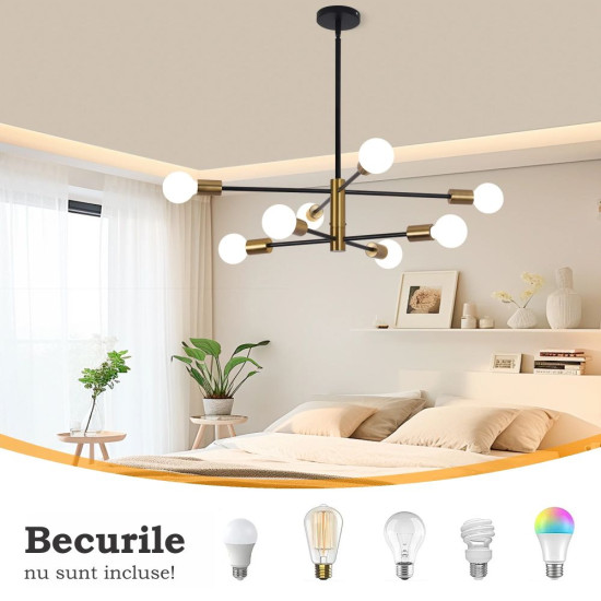 LUSTRA TAMIAS AURIU 6XE27 42W 720X620mm