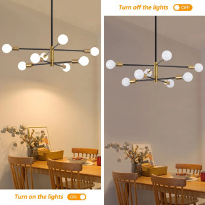 LUSTRA TAMIAS AURIU 6XE27 42W 720X620mm