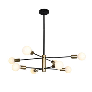 LUSTRA TAMIAS AURIU 8XE27 56W 820X720mm