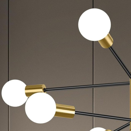 LUSTRA TAMIAS AURIU 8XE27 56W 820X720mm