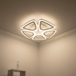 LUSTRA LED  80W CU 5 BRATE 3 CULORI+IR  470mm x 85mm