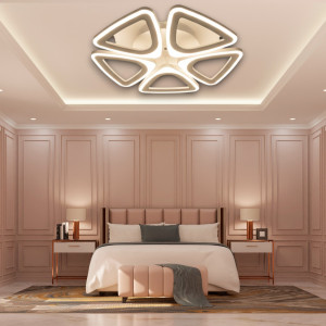 LUSTRA LED  80W CU 5 BRATE 3 CULORI+IR  470mm x 85mm