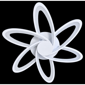 LUSTRA LED 108W CU 6 BRATE 3 CULORI 3000K/4000K/6500K + IR 700X700X100MM