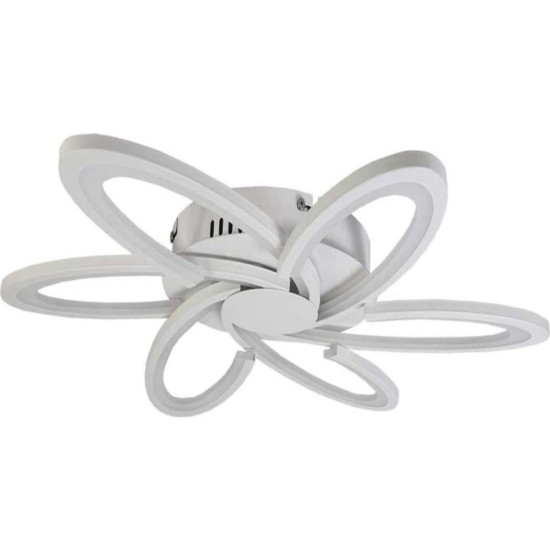 LUSTRA LED 108W CU 6 BRATE 3 CULORI 3000K/4000K/6500K + IR 700X700X100MM