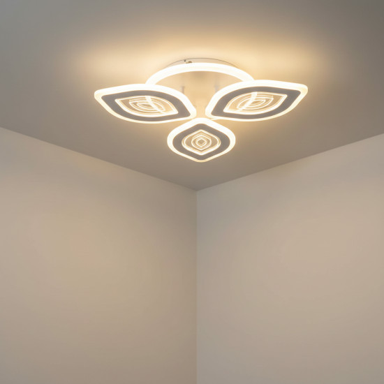 LUSTRA LED LIVING 50W 3 BRATE 3 CULORI+IR 480mm x 85