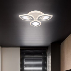 LUSTRA LED LIVING 50W 3 BRATE 3 CULORI+IR 480mm x 85