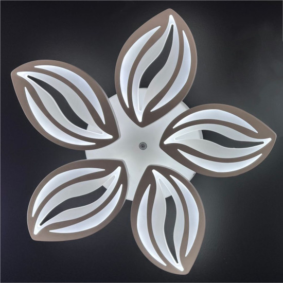 LUSTRA LED DIMABILA  80W 5 BRATE 3 CULORI+IR 480mm x 85mm