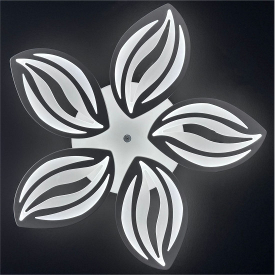 LUSTRA LED DIMABILA  80W 5 BRATE 3 CULORI+IR 480mm x 85mm