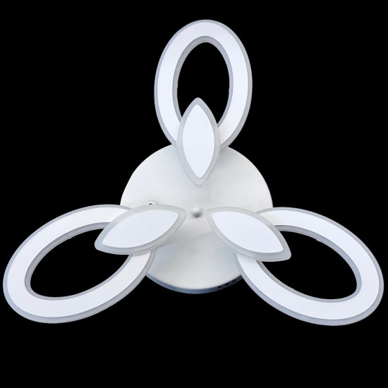 LUSTRA LED  LIVING 100W CU 3 BRATE 3 CULORI+IR 550mm x 90mm