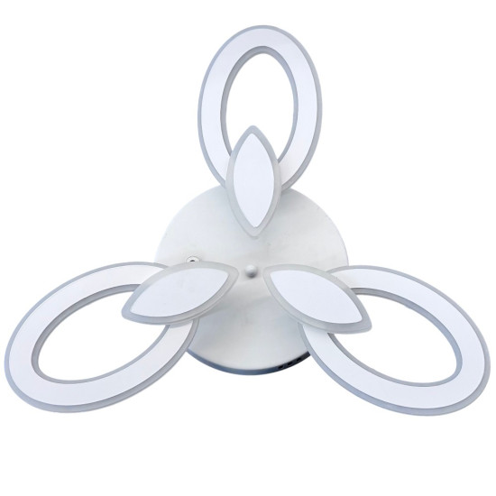 LUSTRA LED  LIVING 100W CU 3 BRATE 3 CULORI+IR 550mm x 90mm