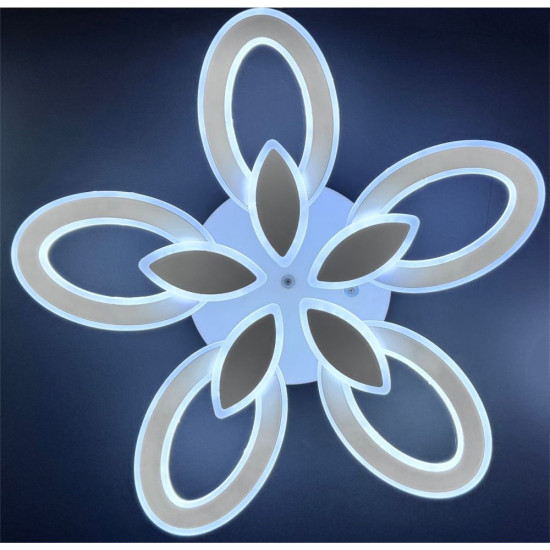 LUSTRA LED IRIS 140W CU 5 BRATE 3 CULORI+IR