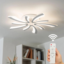 LUSTRA LED 70W CU 10 BRATE 3 CULORI+IR  700x90mm