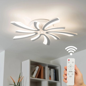 LUSTRA LED 70W CU 10 BRATE 3 CULORI+IR  700x90mm