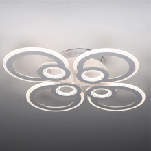 LUSTRA LED JUNO 96W CU 8 BRATE 3 CULORI+IR