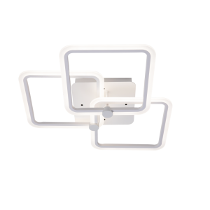 LUSTRA LED LIVING 80W CU 3 BRATE 3 CULORI+IR  580x150mm