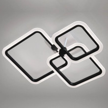 LUSTRA LED LIVING 80W CU 3 BRATE 3 CULORI+IR  580x150mm