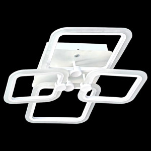 LUSTRA LED PATRATE 80W CU 4 BRATE 3 CULORI+IR 600x120mm